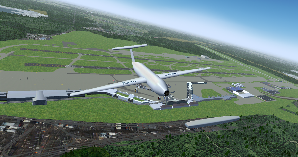 ADAPT in Flight Simulation (FlightGear)