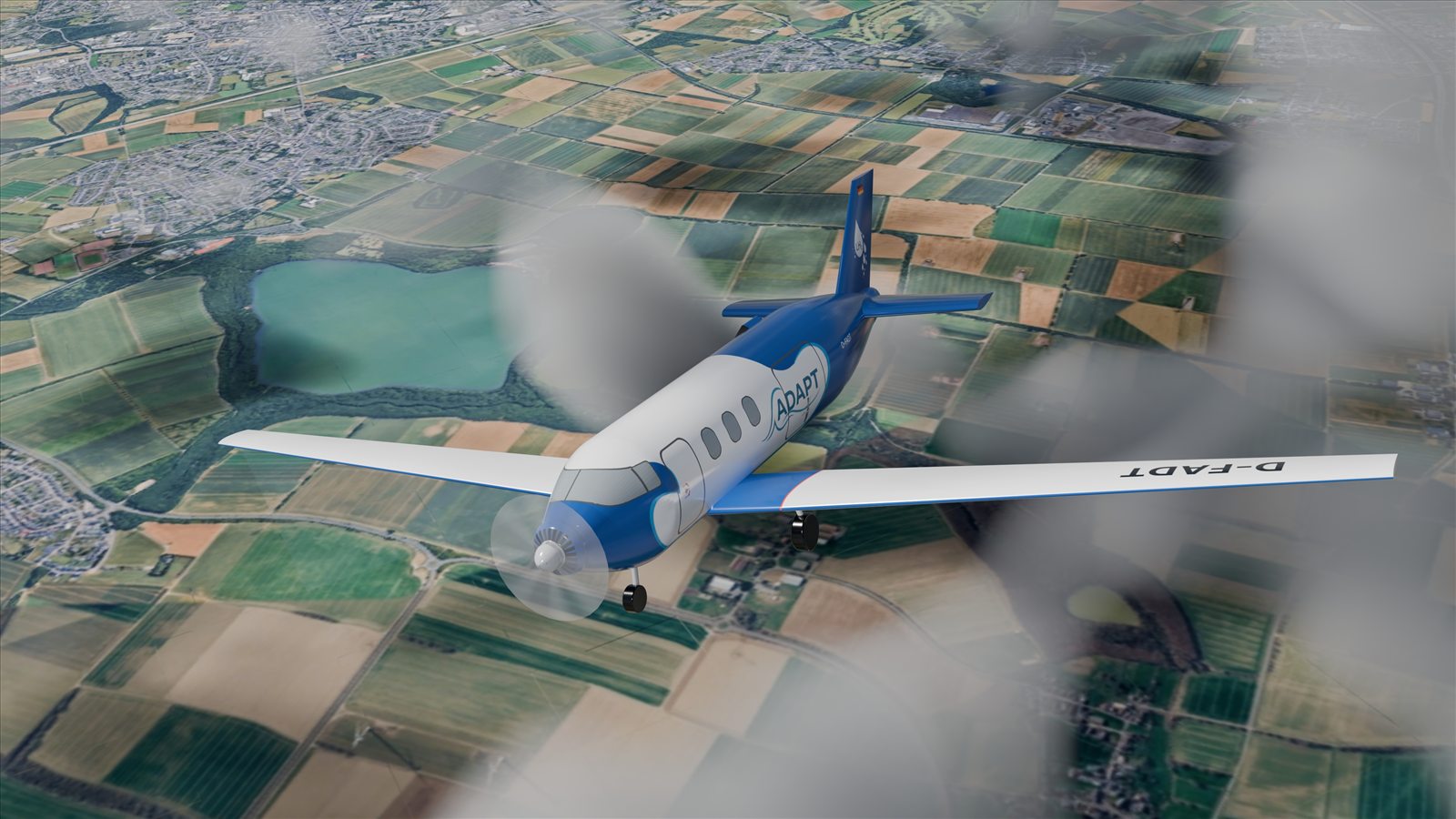 ADAPT Aircraft Concept in Flight