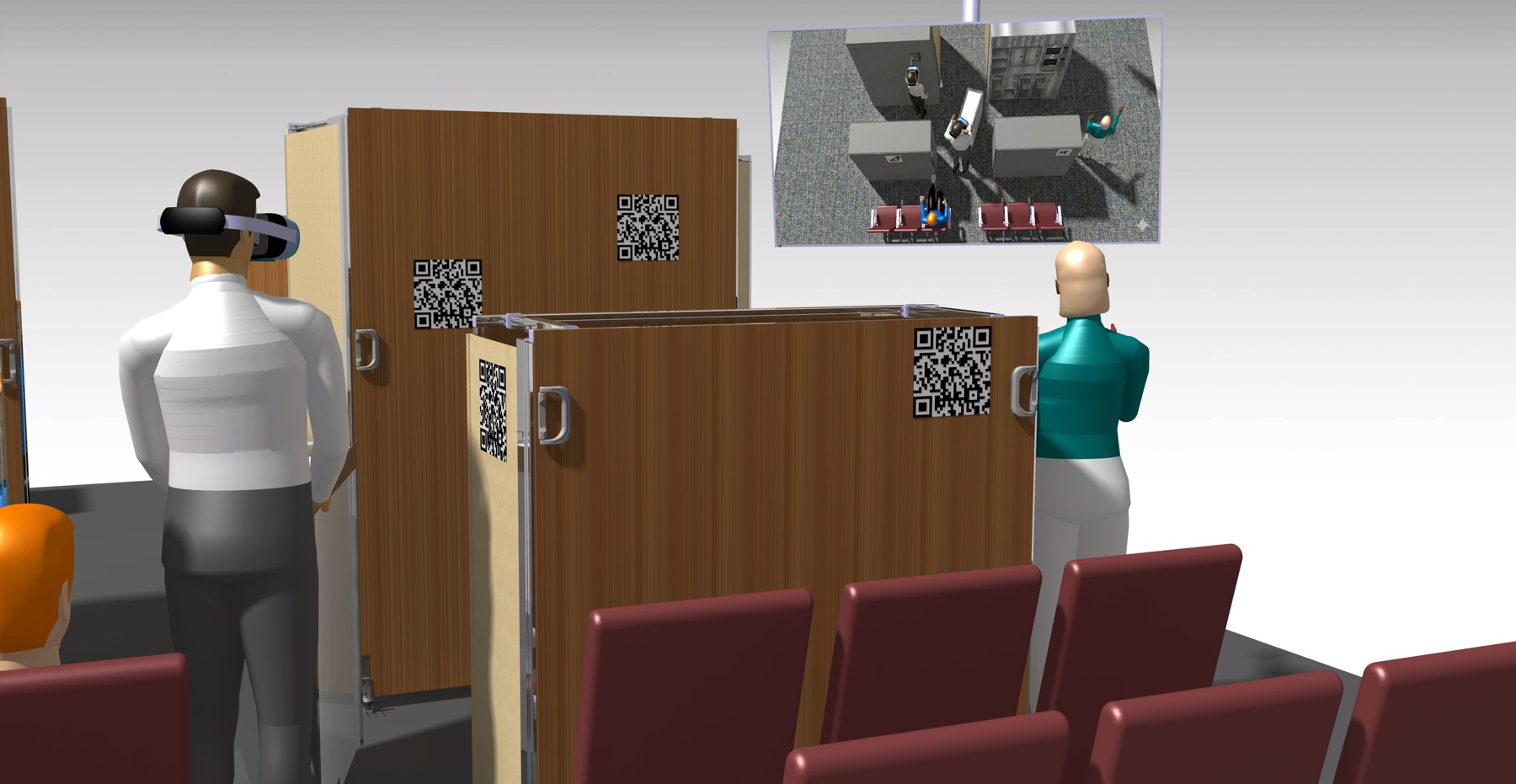 POV inside the CabinFlexLab